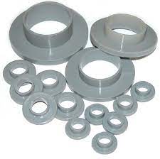 M16 X 17 9 X 10l X 30mm Nylon Shoulder Insulating Isolation Washer Grey Orbital Fasteners