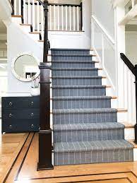 Blue Nautical Stair Runner Stair Runner Rug Runner Hallway Staircase Runner