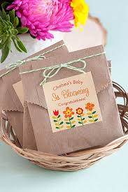 3 Easy Baby Shower Favor Ideas Spring Baby Shower Baby Shower Flowers Simple Baby Shower