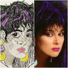 Reference. #first_degree_nerder #art #drawing #danielakinsart #pencil #ink  #lineart #comicartsketch #illustration #procreate #portrait #heart  #annwilson @annwilson