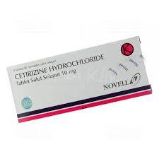 Cetirizine Novell 10mg Tab 50s Manfaat Dosis Efe