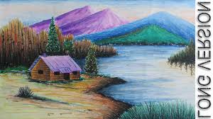 Landscape drawing tutorial landscape pencil drawings landscape sketch landscape art landscape paintings watercolour paintings fantasy landscape drawing skills drawing lessons. Landscape Drawing Pencil Color