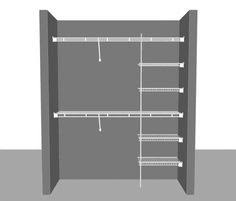 Check spelling or type a new query. 45 Closetmaid Shelving Ideas Closetmaid Closet Layout Closet Bedroom