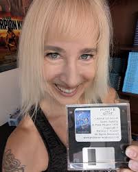 The floppy disks that I put together to go all along with CASTLE OF DOOM, a  PICK YOUR OWN QUEST Gamebook might be about the coolest thing I've ever  done! #pickyourownquest #castleofdoom #