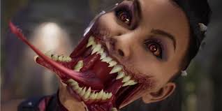 What everyone think of mileenas freaky deaky predator mouth? :  r/MortalKombat