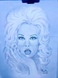 Artwork created with graphite pencils