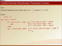 Maybe you would like to learn more about one of these? Contoh Soal Trigonometri Kelas 11 Beserta Jawabannya