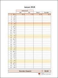 Die tabelle gilt für alle anlagegüter, die nach dem 31.12.2000 angeschafft oder hergestellt worden sind1. Stundenzettel Mit Pause Gesamtstunden Und Jahresubersicht 2018 Excel Tipps Buroorganisation Tipps Studieren Tipps