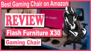 Amazon.es los más vendidos ofertas productos reacondicionados lista de deseos cheques regalo amazon prime apps de amazon vender en amazon trabajar en amazon. Flash Furniture X30 Gaming Chair Racing With Footrest Review Best Gaming Chair On Amazon Youtube