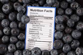 The fiber in a cup of blueberries makes up 14 percent of the 25 grams women need each day and just under 10 percent of the 38 grams men need, per the recommendations of the national academies of medicine. Nutrition Facts Of Blueberries With Blueberries Stock Photo Picture And Royalty Free Image Image 39386745