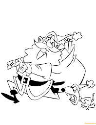 Scroll down to enjoy a huge selection of dog pictures. A Small Dog Chasing Santa Coloring Pages Christmas Coloring Pages Coloring Pages For Kids And Adults