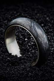 Men S Carbon Fiber Wedding Rings Designer Wedding Bands And Wedding Jewelry By Honey Wedding Mens Wedding Bands Unique Mens Wedding Bands Round Wedding Band