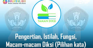 Contoh soal tentang diksi atau pilihan kata. Pengertian Istilah Fungsi Macam Macam Diksi Pilihan Kata Dan Contoh Bospedia