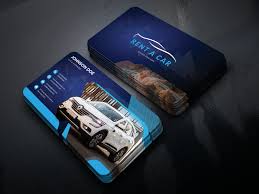 They have a quality finish that makes them look professional. Business Card Psd For Car Rental Sale By Dazzler Software On Dribbble