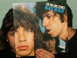 Rolling Stones Black And Blue Promo Poster Stones Sleeveface Via Rocknrollsnob Com With Images Rolling Stones Album Covers Rock Album Covers Rolling Stones Album Art