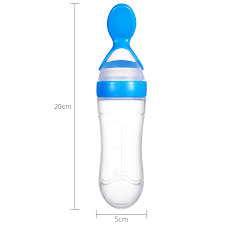 Baby drinkt uit fles bestelcode: Baby Squeeze Voeden Lepel Fles Baby Voedingssupplement Feeder Veilig Siliconen Servies Drinken Soep Nemen Geneeskunde Gereedschap Gereedschap Aliexpress