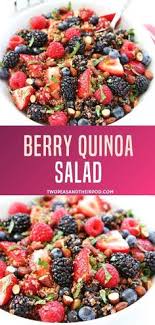 This Healthy Fruit Salad Is A Summer Favorite This Quinoa Fruit Salad Can Be A Side Dish Breakfast In 2020 Healthy Fruit Salad Berry Fruit Salad Quinoa Salad Recipes