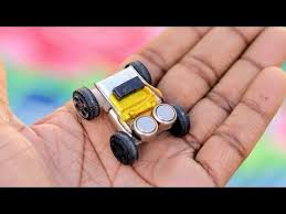 How To Make A Mini Electric Car Easy Youtube Diy Electric Toys Electronics Projects Robots For Kids