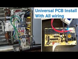 Furnaces, electric water heaters, heat pumps, central air conditioning units, electric dryers, electric stoves or cooktops, and built in microwave ovens must be on dedicated circuits. How To Install Universal Pcb Board In Split Ac All Wiring Connections In Urdu Hindi Xanh En