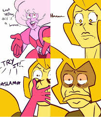 Gemtrovert Instagram Yellow And Pink Diamond Steven Universe Steven Universe Memes Steven Universe Diamond Steven Universe
