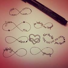 Memorable phrases & balance of opposites. Infinity Symbol Cuded Infinity Couple Tattoos Tattoos For Daughters Infinity Tattoo Designs