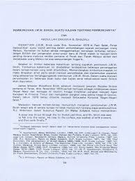 Juga seperti peristiwa bersejarah : Pembunuhan Jww Birch