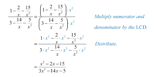 Complex Rational Expressions