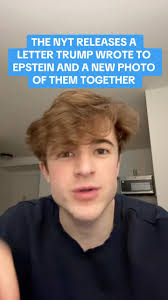 Another letter Trump wrote to Epstein has been released by the NYT!