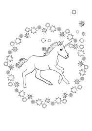 Mandalas für kinder und erwachsene zum ausdrucken und ausmalen. Ausmalbilder Einhorn Einhorn Mandala Coloring And Drawing