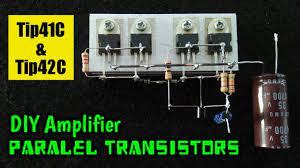 The history of the transistor. Diy Amplifier Sederhana Menggunakan Transistor Tip41c Tip42c Mudah Dibuat Dan 100 Aman Youtube