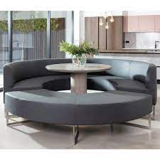 Check wayfair's vast choice of top brands & styles and get great discounts daily. Zurich Concrete Effect 120cm Round Dining Table Round Grey Faux Leather Bench