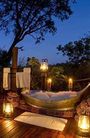 Sanctuary Baines Camp Okavango Delta Botswana Romantic Backyard Romantic Bath Romantic Bathtubs