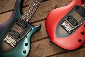 She's 100% original and ready to rock! Sterling By Music Man On Twitter Up Close With Our Majesty In Arctic Dream And Ice Crimson Red Sterlingbymusicman Ernieball