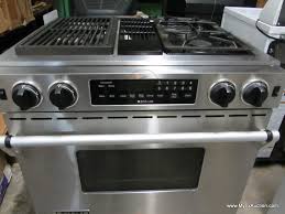 Easily installing in a standard opening, this range pairs. 2004 Jenn Air Duel Fuel Range