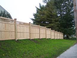 Installing fence on a slope. Privacy Fences Round Hill Fence