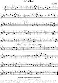 Easy christmas sheet music for violin. Violin Online Free Violin Sheet Music Sara Sara Indian Carnatic Music
