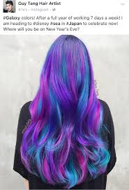 Guy Tang Galaxy Galaxy Hair Color Hair Styles Cool Hair Color