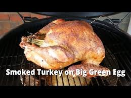 Smoked Turkey On Big Green Egg How To Smoke A Turkey Bge