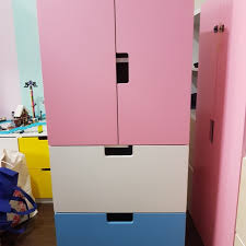 Furniture that grow with your child. Ikea Stuva Children Wardrobe Cabinet Babies Kids Baby Nursery Kids Furniture Kids Wardrobes Storage On Carousell