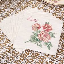 Hochzeitsservietten With Love 20 St Servietten Hochzeit Servietten Taufe Hochzeit Shop