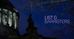 Add a bio, trivia, and more. Barristers List G Barristers