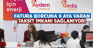 Operasyon işlem bedeli % 3,99 olarak belirlenmiş. Aydem Ve Gediz Elektrik Perakende Fatura Borcuna 9 Aya Varan Taksit Imkani Sagliyor Egeyon Haber