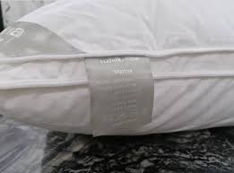 مخدة ريش الأوز الطبيعي مفارش السعادة