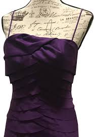 Silky Purple Dress Fashion Dresses