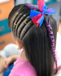 Hermoso #peinado y #trenzas con hilo... - COLORIN PELUQUERIAS | Facebook