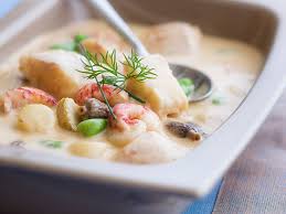 Blanquette Aux Poissons Et Fruits De Mer Recettes Recette Recettes De Cuisine Cuisine Poisson Recette