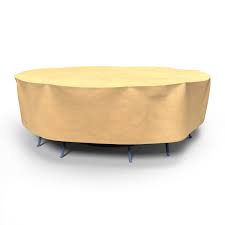 4.6 out of 5 stars. Amazon Com Budge P5a06sf1 All Seasons Round Patio Table Chairs Combo Cover Extra Large Tan Patio Table And Chair Set Covers Garden Outdoor