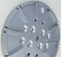 10” MK Diamond EDCO Blastrac #20/30g Concrete Grinding Diamond Disc Plate-Best