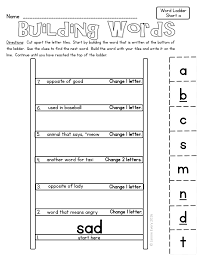 The other method was to add or subtract a letter from the term so that a new word could be formed. Building Words With Word Ladders Great For Building Vocabulary Skills Kids Can Manipulate The Letter Tiles Word Ladders Word Study Lessons Word Building