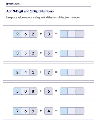 place value worksheets for 3rd graders online splashlearn